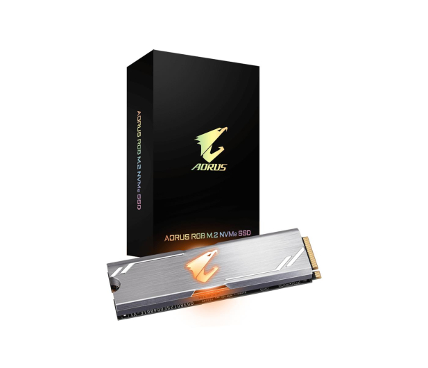 Gigabyte 256GB M.2 PCIe NVMe AORUS RGB - 499474 - zdjęcie 5